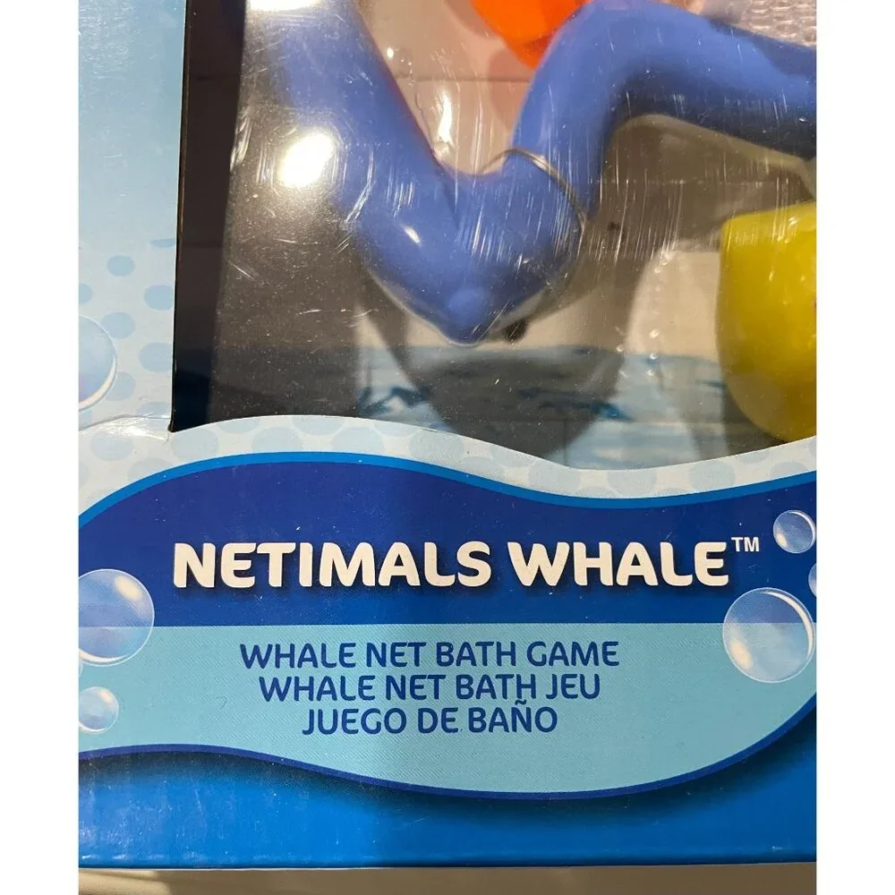 Junior Bath Time Netimals Whale Bath Game With Toys